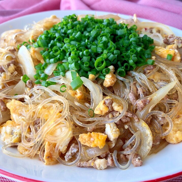 簡単 ご飯がススム 春雨炒め レシピ 作り方 By Cocono 楽天レシピ